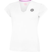 BIDI BADU Crew V-Neck T-Shirt Damen in weiß von BIDI BADU