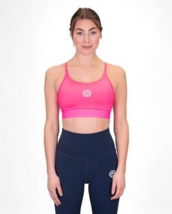 BIDI BADU Damen Crew Low Support Strappy Bra - pink, Größe:XS von BIDI BADU