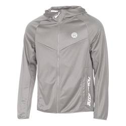 BIDI BADU Herren Crew Hood Jacket - grey, Größe:XL von BIDI BADU