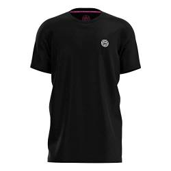 BIDI BADU Herren Crew Tee - Black, Größe:M von BIDI BADU