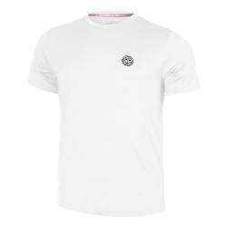 BIDI BADU Herren Crew Tee - White, Größe:L von BIDI BADU