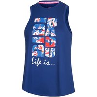 BIDI BADU Rami Lifestyle Tank-Top Damen in dunkelblau, Größe: M von BIDI BADU