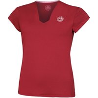 BIDI BADU V-Neck T-Shirt Damen in dunkelrot von BIDI BADU