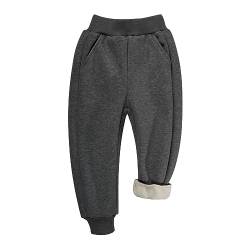 BIG ELEPHANT Jogginghose für Kinder Fleece-gefütterte, Jungen Lang Sport Hosen, Activewear-Hosen für Mädchen, Jungs Trainingshosen von BIG ELEPHANT