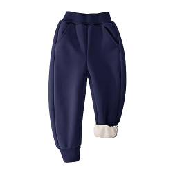 BIG ELEPHANT Jogginghose für Kinder Fleece-gefütterte, Jungen Lang Sport Hosen, Activewear-Hosen für Mädchen, Jungs Trainingshosen von BIG ELEPHANT