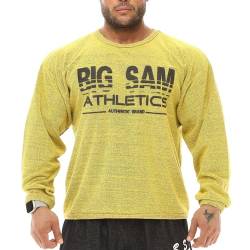 BIG SM EXTREME SPORTSWEAR Herren Sweatjacke Sweatshirt Hoodie 4693 gelb L von BIG SM EXTREME SPORTSWEAR