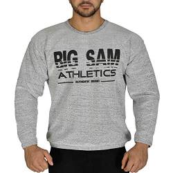 BIG SM EXTREME SPORTSWEAR Herren Sweatjacke Sweatshirt Hoodie 4695 grau 3XL von BIG SM EXTREME SPORTSWEAR