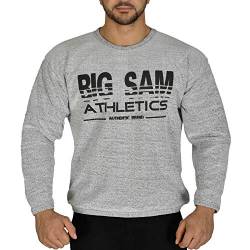 BIG SM EXTREME SPORTSWEAR Herren Sweatjacke Sweatshirt Hoodie 4695 grau M von BIG SM EXTREME SPORTSWEAR