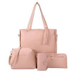 BIISDOST Brieftasche Herren Klein Münzfach Brieftasche Damen Für Impfpass Tasche Botschafter Mode Geldbörse Tasche vierteilige Tasche 2019 Schultertasche Geldbörsen Für Männer Mit (Pink, One Size) von BIISDOST