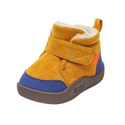 BIISDOST Winterschuhe Baby Jungen Lauflernschuhe Winterstiefel Mädchen Kleinkind Schuhe SäUglingsstiefel Plus Samt Rutschfest Baumwollschuhe Winter Warme Gefüttert Babyschuhe Thermostiefel von BIISDOST