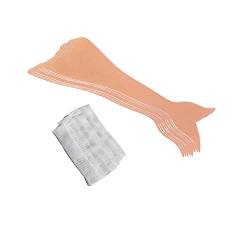 BIMEI Vorgeschnittene Meerjungfrau Tucking Tape Vermeiden Kamel Zehe Gaff Alternative für Frauen Transgendr Unclockable (10, Nackte Meerjungfrau) von BIMEI