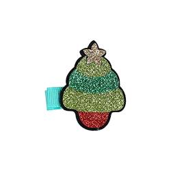 8-Zoll-Weihnachtskinderbogen-Haarnadel mit Diamant-Kopfschmuckzubehör Bunte Weihnachtshaarspangen Schneeflocke Schneemann Weihnachtsbaum Haarnadeln Haarspangen Haarstyling-Zubehör (Color : 4-C, Size von BINGDONGA