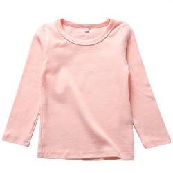 BINIDUCKLING Kids Basic Top Mädchen Jungen Langarm-T-Shirt von BINIDUCKLING