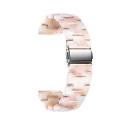 BINLUN Harz Uhrenarmband für Damen Herren 18mm 20mm 22mm, Ersatz Uhrenarmbänder 14 Farben für Smartwatch, Licht Mode Hautfreundliche Uhrenarmbänder in 3 Größen von BINLUN