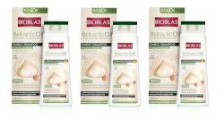 3x Knoblauch Shampoo 500 ml Bioblas, Geruchlos, Anti Haarausfall Frauen und Männer Megapack von BIOBLAS