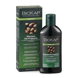 BIOKAP BELLEZZA Mildes Shampoo 200ml | für die tägliche Haarwäsche - Süßmandelöl - Yucca Öl - Bio Passionsblumen Extrakt - Bio Eibischwurzel Extrakt - ätherische Öle - VEGAN von BIOKAP
