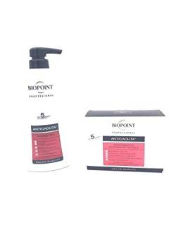 BIOPOINT Haarausfall-Set Shampoo 400 ml + Ampullen 10 x 7 ml | Linie gegen Haarausfall von BIOPOINT