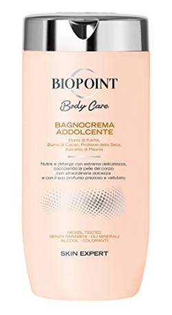 Biopoint - Sanfte Creme-Badezimmer, pflegend, mit Seidenprotein und Pfingstrose-Extrakt, verleiht eine weiche, duftende Haut, 400 ml von BIOPOINT