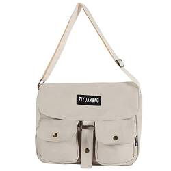 BIOSA Japanische Harajuku Umhängetasche Canvas Messenger Bag Männer, Frauen, Studenten, Mehrere Taschen Schulter Handtaschen Satchel-geschenk von BIOSA