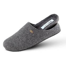 BIOSOFT Comfort & Easy Walk Herren Hausschuh Mister Cosy Grey 46 von BIOSOFT Comfort & Easy Walk