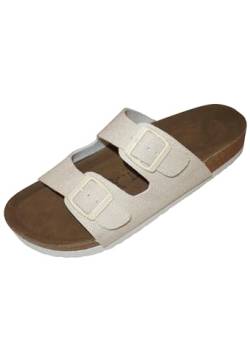 Biosoft Sandalen Damen Sommer Jule Jute Natural beige 39| Damen Schuhe Sommer Sandalen elegant mit bequem Fussbett | Damenschuhe Sommerschuhe von BIOSOFT Comfort & Easy Walk