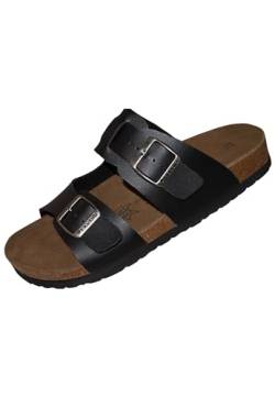 Biosoft Sandalen Damen Sommer Sandie Black 38| Damen Schuhe Sommer Sandalen elegant mit bequem Fussbett | Damenschuhe Sommerschuhe von BIOSOFT Comfort & Easy Walk