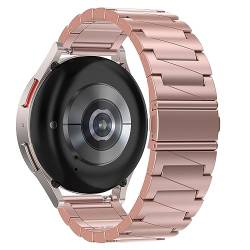 BIRDTOBR Edelstahl Armband für Galaxy Watch6/ 5/4 40mm 44mm, 20mm Metall Uhrenarmband Ersatzband für Galaxy Watch6 Classic 43mm 47mm, Galaxy Watch 3 41mm, Galaxy Watch Active 2 40mm 44mm von BIRDTOBR