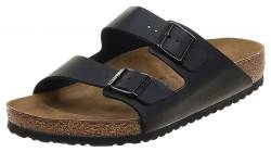 BIRKENSTOCK Arizona Birko-Flor, Unisex-Erwachsene Pantoletten - Schmal - Schwarz - Gr 36 von BIRKENSTOCK