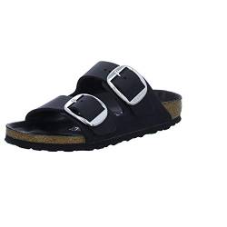 BIRKENSTOCK Damen Arizona Big Buckle Sandalen braun, Schwarz(black), 38 EU von BIRKENSTOCK