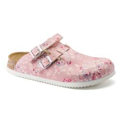 BIRKENSTOCK Damen Clogs Kay SL Birko-Flor schmal 35 EU Schmal Field Rosa von BIRKENSTOCK