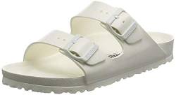 BIRKENSTOCK Herren Arizona Eva Pantoletten, Weiß, 43 EU von BIRKENSTOCK