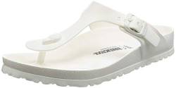 BIRKENSTOCK Unisex-Erwachsene Gizeh Zehentrenner, Weiß (White), 42 von BIRKENSTOCK