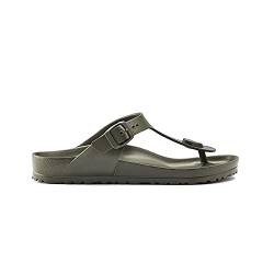 BIRKENSTOCK Unisex Gizeh Sandale, Khaki, 44 EU von BIRKENSTOCK