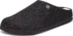 BIRKENSTOCK Unisex Zermatt Rivet Wool Anthracite Gray Sandalen 38 EU von BIRKENSTOCK