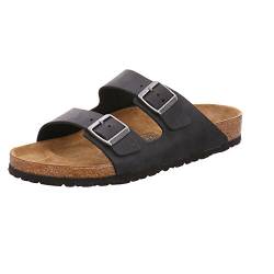 Birkenstock Arizona 552111 552111, Unisex - Erwachsene Sandalen, Schwarz (Black), 38 EU von BIRKENSTOCK