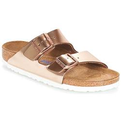 Birkenstock Arizona NL WB Metallic Copper, bronze(metalliccopper), Gr. 38 von BIRKENSTOCK