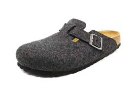 Birkenstock Boston Filz, grau(grau), Gr. 38 von BIRKENSTOCK