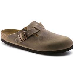 Birkenstock Classic ARIZONA Unisex-Erwachsene Pantoletten, Braun(tabacco Brown), 43 EU schmal von BIRKENSTOCK