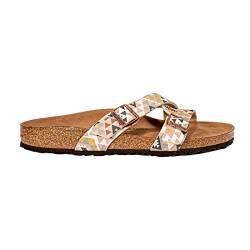 Birkenstock Damen Yao Waage Sandale, Ethno Mocha, 39 EU Schmal von BIRKENSTOCK