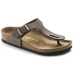 Birkenstock Gizeh Birko Flor, Unisex-Kinder Sandalen, Braun (Nubuck Mocca), Gr. 31 EU / 13 UK von BIRKENSTOCK