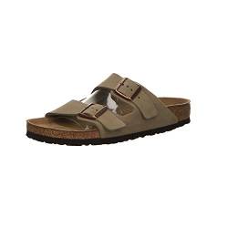 Birkenstock Herren Arizona Clogs & Pantoletten, Beige (Taupe Taupe), 41 EU von BIRKENSTOCK