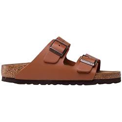 Birkenstock Herren Arizona Sandale, Ginger Braun, 40 EU Schmal von BIRKENSTOCK