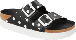 Birkenstock Papillio Arizona Pap Platform Black White Dots, Black, 8 Narrow von BIRKENSTOCK