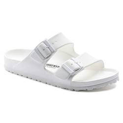 Birkenstock Unisex-Erwachsene Arizona Eva Pantoletten, Weiß (White 43) von BIRKENSTOCK