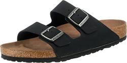 Birkenstock Unisex Slides, Black, 43 EU von BIRKENSTOCK