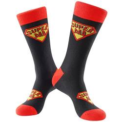 BISOUSOX Herrensocken Bunte Socken Herren Geschenke für Papa Männer Herrensocken Baumwolle Lustige Socken Komfortabel Strümpfe Vatertagsgeschenk Geburtstag von BISOUSOX