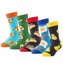BISOUSOX Lustige Socken für Kinder Mädchensocken Weihnachtssocken Kinder Weihnachtsgeschenk für Jungen von BISOUSOX