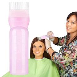 Applikator Flasche Haare Haarfärbebürste Flasche Haarfärbemittel Pinsel Flasche Bürste Shampoo Haarfärbemittelkamm Wurzelkamm Applikatorflasche Haarfärbeflaschen Kamm Für Haare von BIUDUI