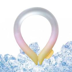 Nackenkühlrohr - Effektive Halswickel für heißes Wetter,Multifunktionale Eisringe-Halskühler mit flexiblem, tragbarem Freisprechdesign, ideal für Innen- und Außenarbeiter Biudui von BIUDUI
