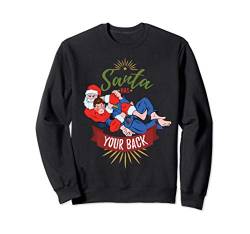 Brazilian Jiu-jitsu - Santa clause has your back Sweatshirt von BJJ - jiu jitsu Tees